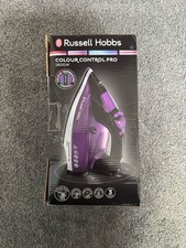 Russell Hobbs Colour Control Pro Steam Iron 2600w Used