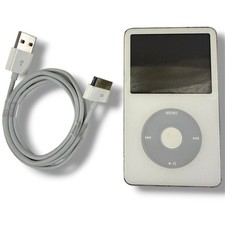 Apple iPod 30GB ホワイト 充電ケーブル付き Apple iPod Video 5th Generation White (30 GB) for sale online | eBay