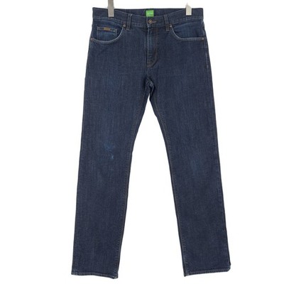 Vintage Hugo Boss Jeans Green Label Herren Regular Straight Rl8 Größe W32 L32