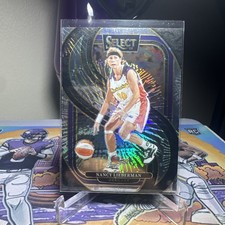 2025 Panini Select WNBA Nancy Lieberman #135 Silver Party Prizm SSP