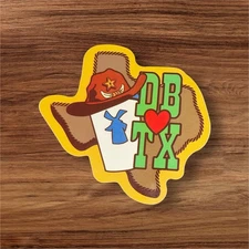 DUTCH BROS Loves TEXAS Exclusive Sticker Drop for August 15th 2025 TEXAS FLOODS