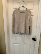 Madewell XXS Riverside Texture Sweater Cotton Blend Long Sleeve