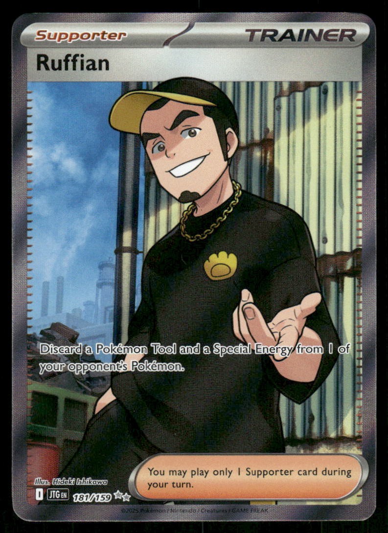Ruffian - 181/159 Ultra Rare Holo NM Pokemon SV09: Journey Together
