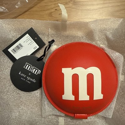 NWT Kate Spade X M&M's M&m Candy Red Crossbody Coin Purse 3D Neu Mit Etikett