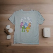 CARE BEARS LOGO TSHIRT YOUTH GIRLS LARGE 10/12