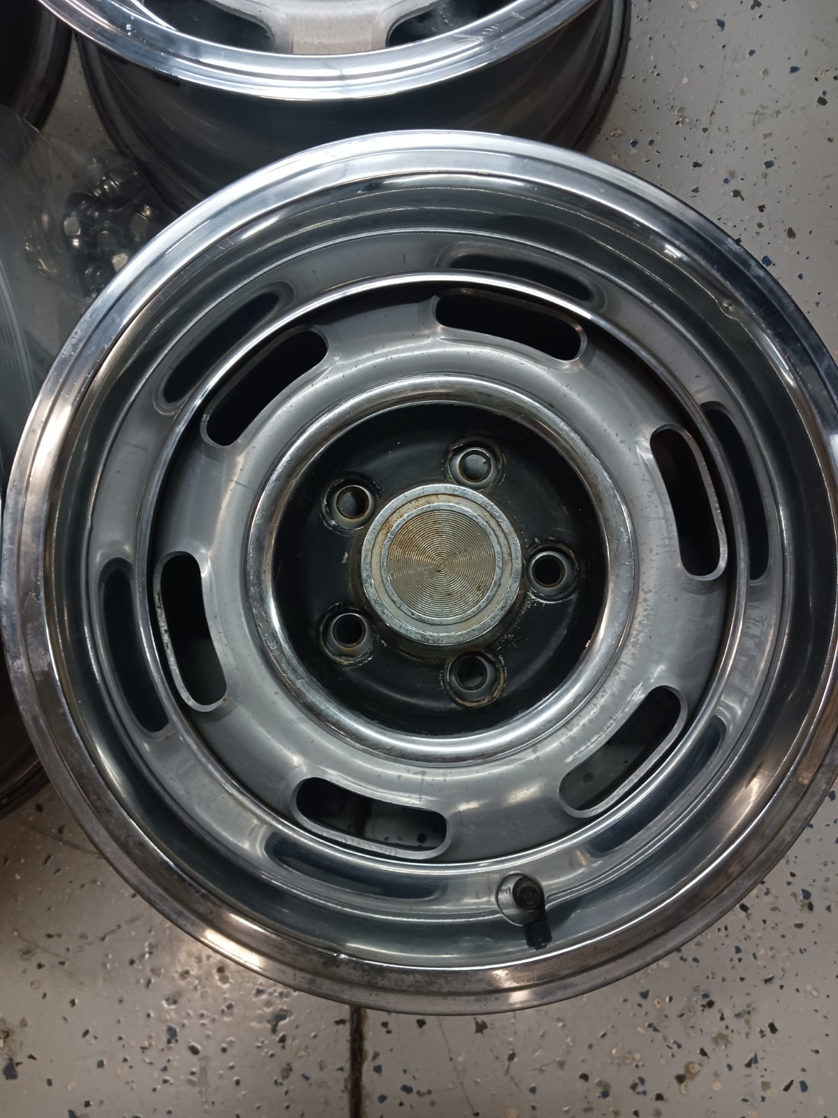 1966 1967 1968 PONTIAC GTO 14 X 7 RALLY 1 WHEELS CAPS RINGS USED A ...