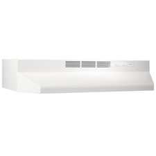 NuTone 30 In. Non-ducted Range Hood - White