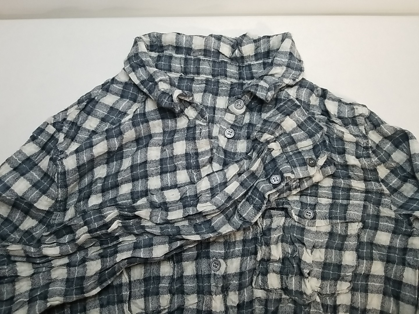 Plaid Flannel Shirt Womens Size Small Button Up Long Sleeve
