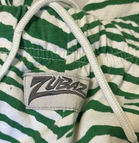 Pantaloni Zumbaz Vintage Verde e Bianco Zebra Stripe Note Donna Adulto Medium - Foto 4 di 10