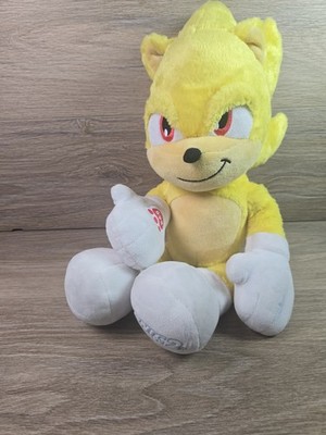 Build A Bear Super Sonic 17'' Yellow Plush Sonic The Hedgehog 2