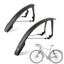 GEWAGE Fahrrad-Schutzblech-Set Rennrad & Grav...