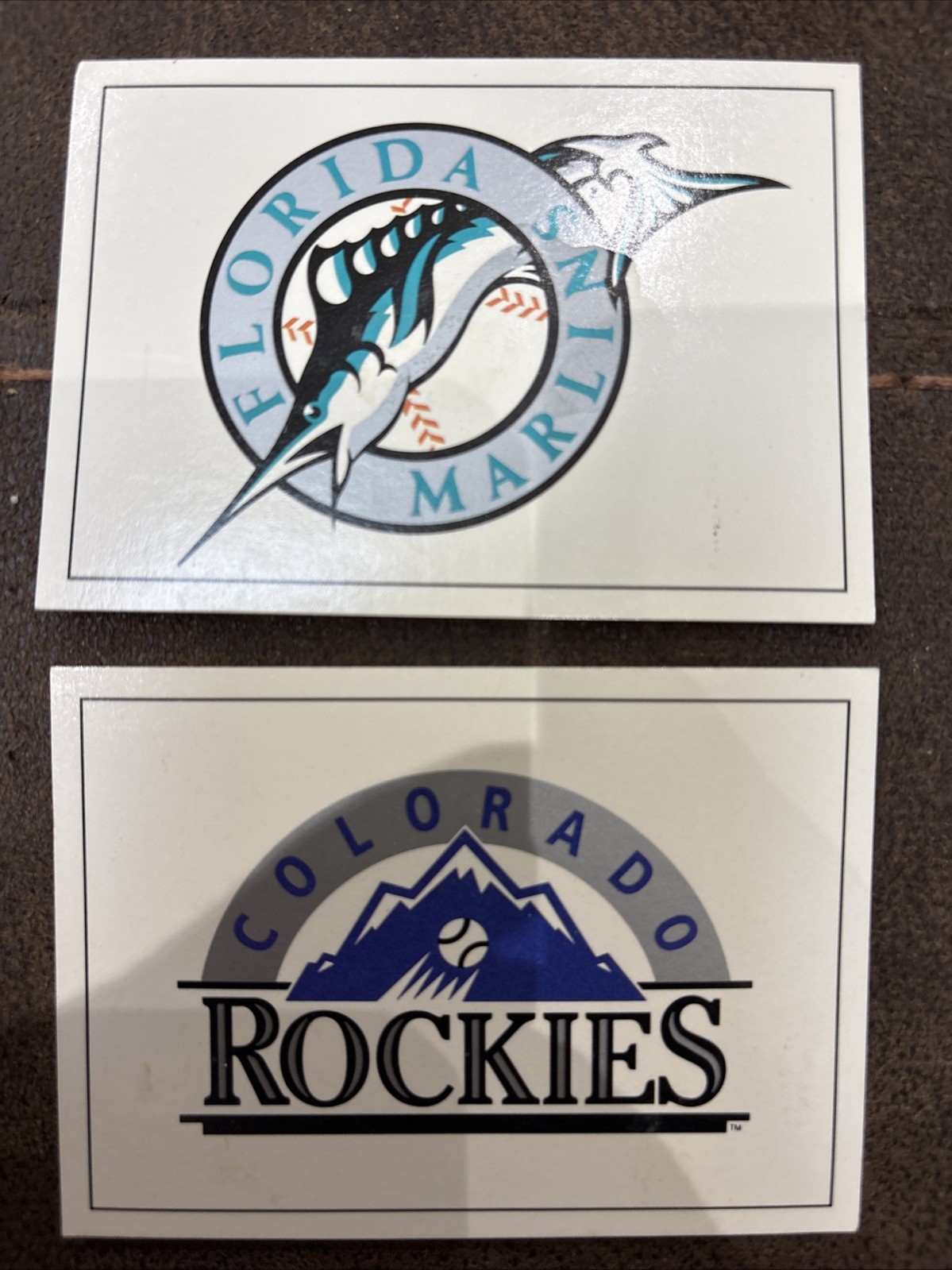 1991 Donruss Bonus Baseball Cards Colorado Rockies #BC7 & Florida Marlins #BC8