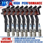 Paquete de bobina de encendido 8X y bujía de iridio para Ford F-150 4.6L 5.4L V8