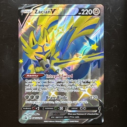Pokemon TCG SWSH Promos Zacian V SWSH292 - 第 1/3 張圖片
