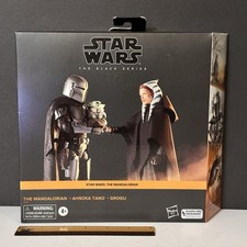 Star Wars 6 Black Series THE MANDALORIAN AHSOKA TANO & GROGU 3 Pack NIB Sealed