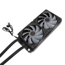 CPU Cooler 2400RPM Pump Speed DC 12V Desktop CPU Cooling Fan ARGB Light Effect