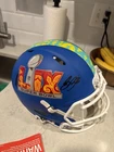 Saquon Barkley Super Bowl LIX New Orleans Signed Autographed Authentic Helmet