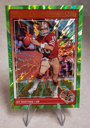 Joe Montana 2024 Score #251 Electric /99