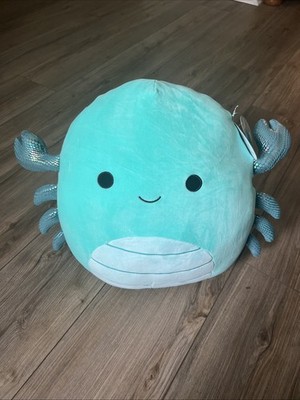 JUMBO Squishmallows Original 16-Inch Carpio Teal Scorpion, IRIDESCENT CLAWS