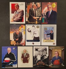 Lot of 10 Different JOHN WOODEN Basketball Cards HOF 1992-2008 BSK4449