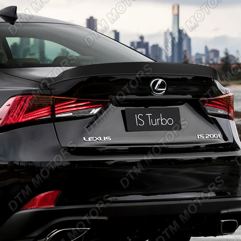 For 14-20 Lexus IS250 IS350 F-Sport Primer Black Rear Trunk