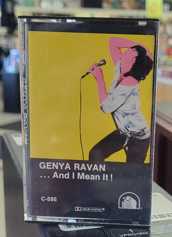 ...And I Mean It ! by GENYA RAVAN (Cassette)