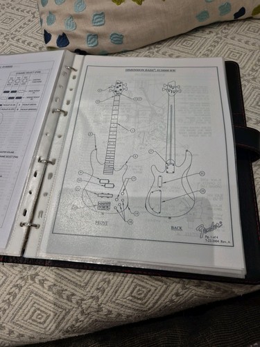 Vintage GUITAR Manuals Ovner Users FENDER, KUBICKI,AMPEG LARGE JOB LOT - Picture 14 of 24