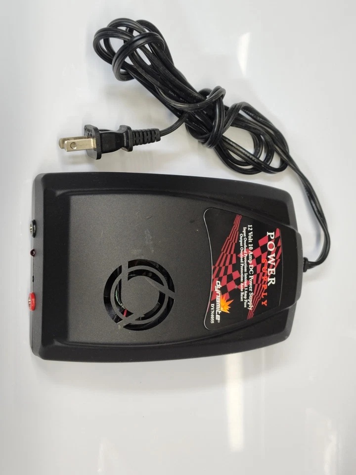 12 Volt 10 Amp DC Dynamite DYN4055 Power Supply with Overload Protection - Image 2 of 4