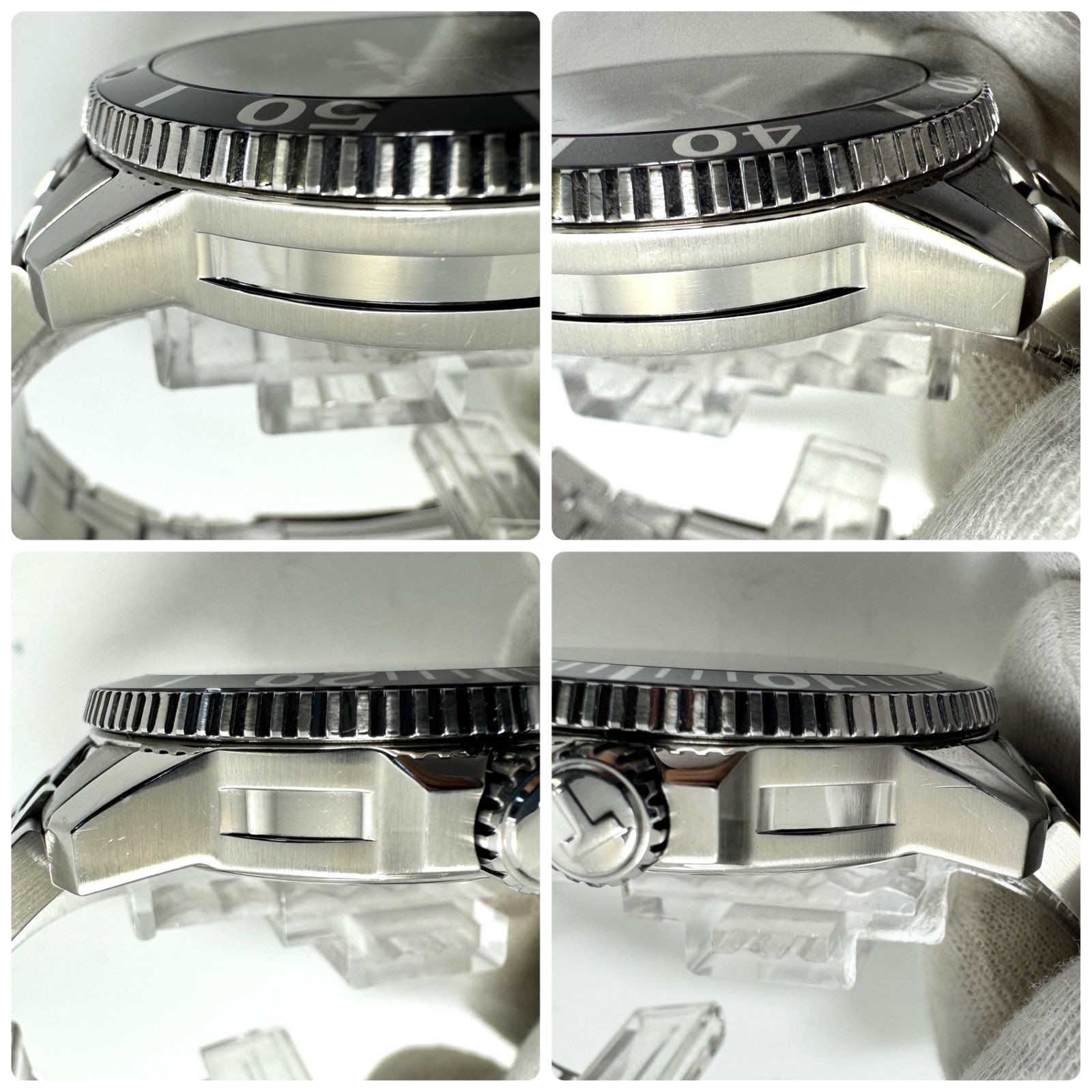 Tissot Seastar 1000 Powermatic 80 Automatic Watch Black, Date, 30ATM Used