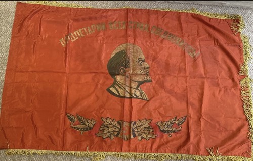 USSR Flag “Workers of the World, Unite!”