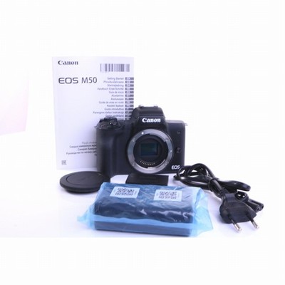 Canon EOS M50 Mark II Systemkamera (schwarz) + GARANTIE* (#A4618)