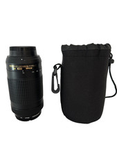 Nikon AF‑P DX 70‑300mm f/4.5‑6.3G VR Lens – Excellent, Clean Optics case and cap