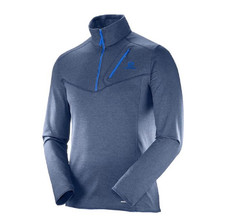 Salomon Discovery Hz Men Sweatshirt Herren - Top Fleeceshirt Skishirt Laufshirt