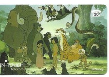 RARE / CARTE TELEPHONIQUE - LE LIVRE DE LA JUNGLE : WALT DISNEY / PHONECARD