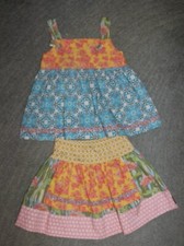 Matilda Jane Hotline Alice Knot Top  Gretta Skirt - Size 4 - EUC  VINTAGE HTF