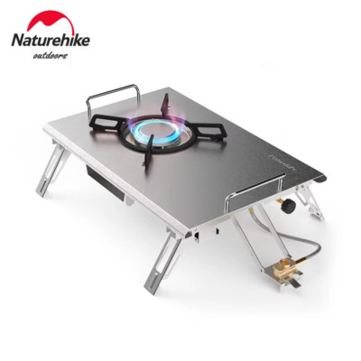 NATUREHIKE FOLDING PROPANE Gas Stove Stainless Steel Single-Burner Camping Stove