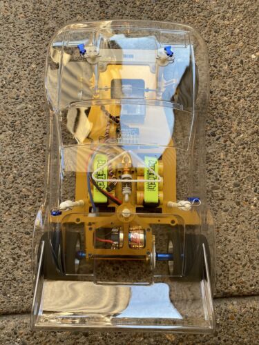 Vintage RC Associated RC10L Aluminum Chassis Only Gold Two-Tone ( Read ) - Picture 8 of 24