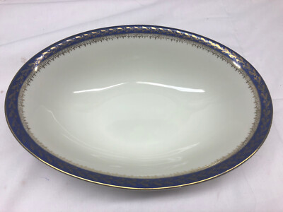 Moritz Zdekauer MZ Czechoslovakia Porcelain Vintage Vegetable Bowl