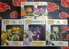 Funko Pop! Overwatch Lot of 5 See Description and Pictures for Details