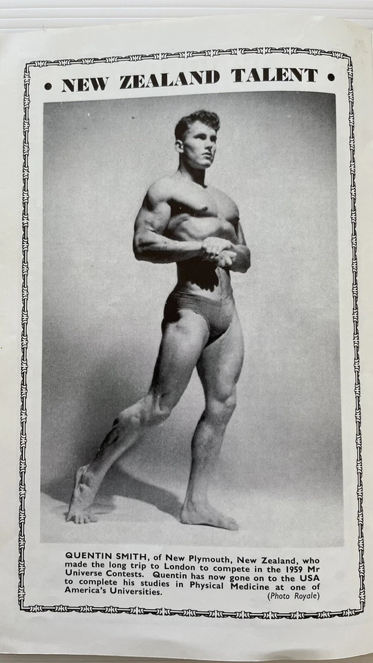MALE BODYBUILDER MAGAZINE HEALTH & STRENGTH JAN 1960 - MEN PHYSIQUE GAY INTEREST - Image 4 of 4