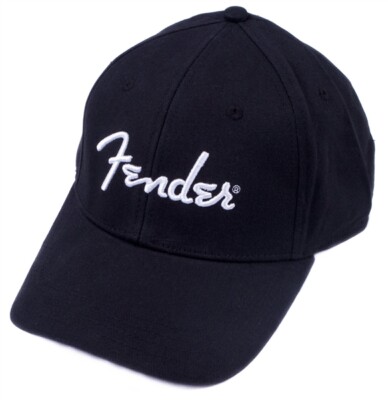 Genuine Fender Original Cap, Black, One Size Fits Most 910-6648-000