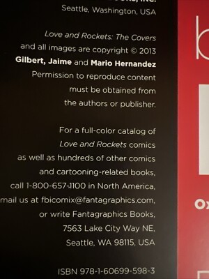 Love & Rockets: The Covers by Gilbert Hernandez Hardcover | eBay