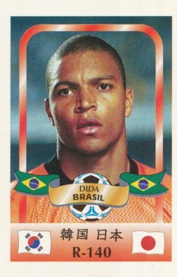 140 DIDA # BRASILIEN KORINTHER.SP KARTE KARTE WM 2002 REYAUCA