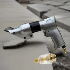 18 Gauge Air Pneumatic Pistol Metal Sheet Shear Cutter Cutting Aluminum Plastic