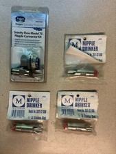 Pig Waterer Nipples, Automatic Pig Nipple Water Drinker for Barrel