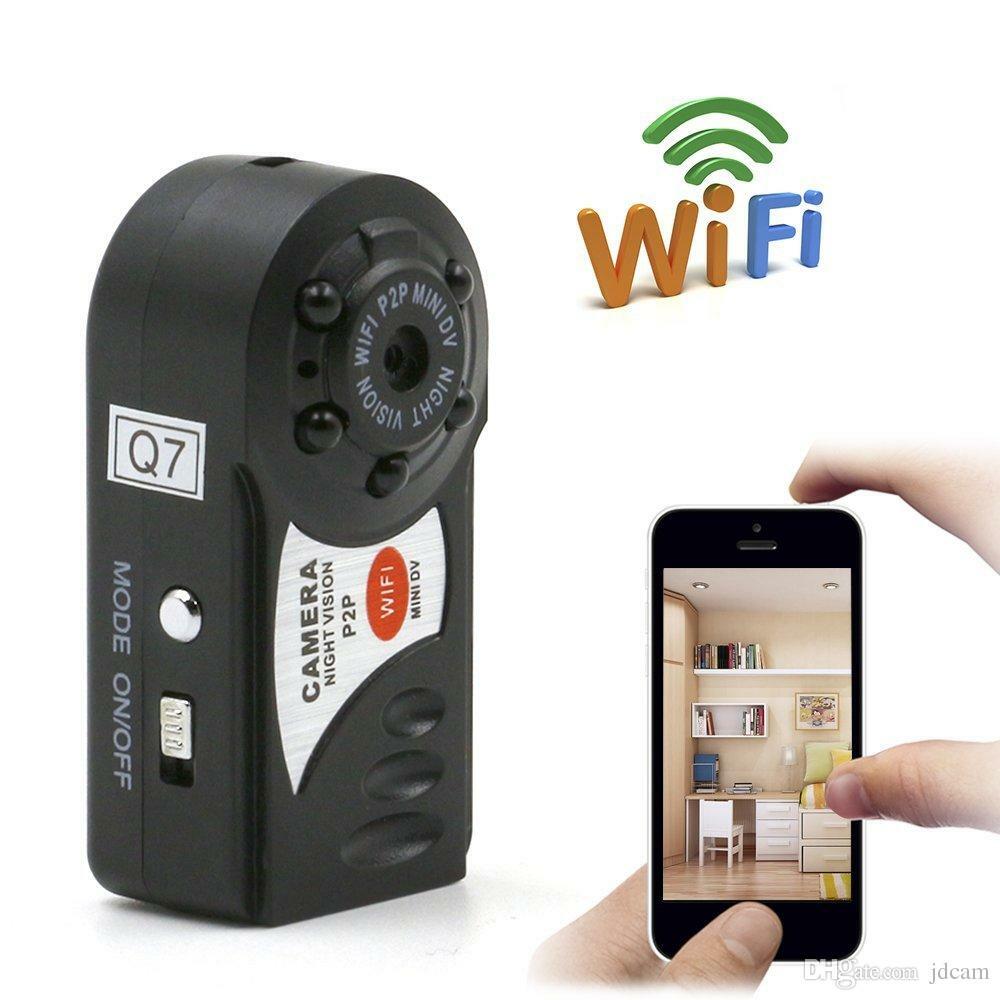 Mini Camera Spia Q7 WIFI Notturna + SD 16GB | Proteggi la Tua Casa