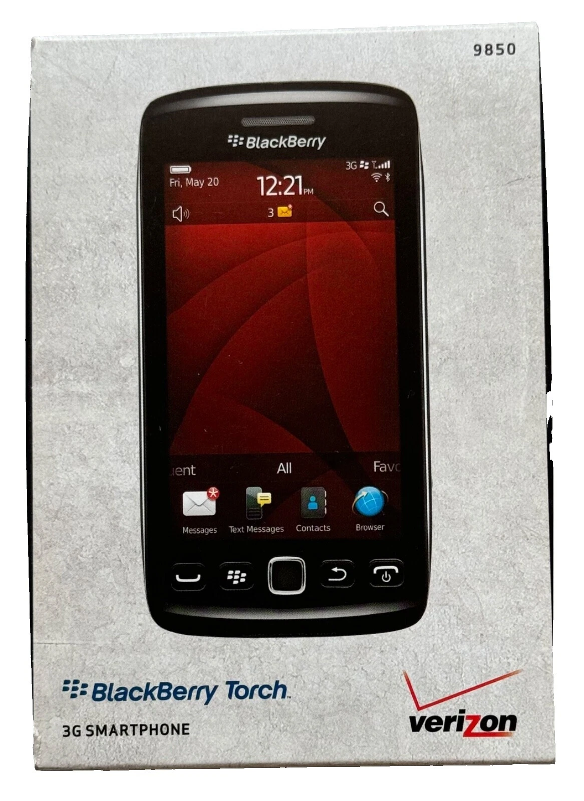 Desbloqueado DE un solo núcleo BlackBerry Torch 9850 celulares y Smartphones