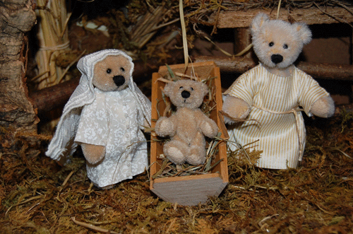 Noeppi Bear Mini Oso Patrón de Costura * Paquete de Natividad - Imagen 2 de 4