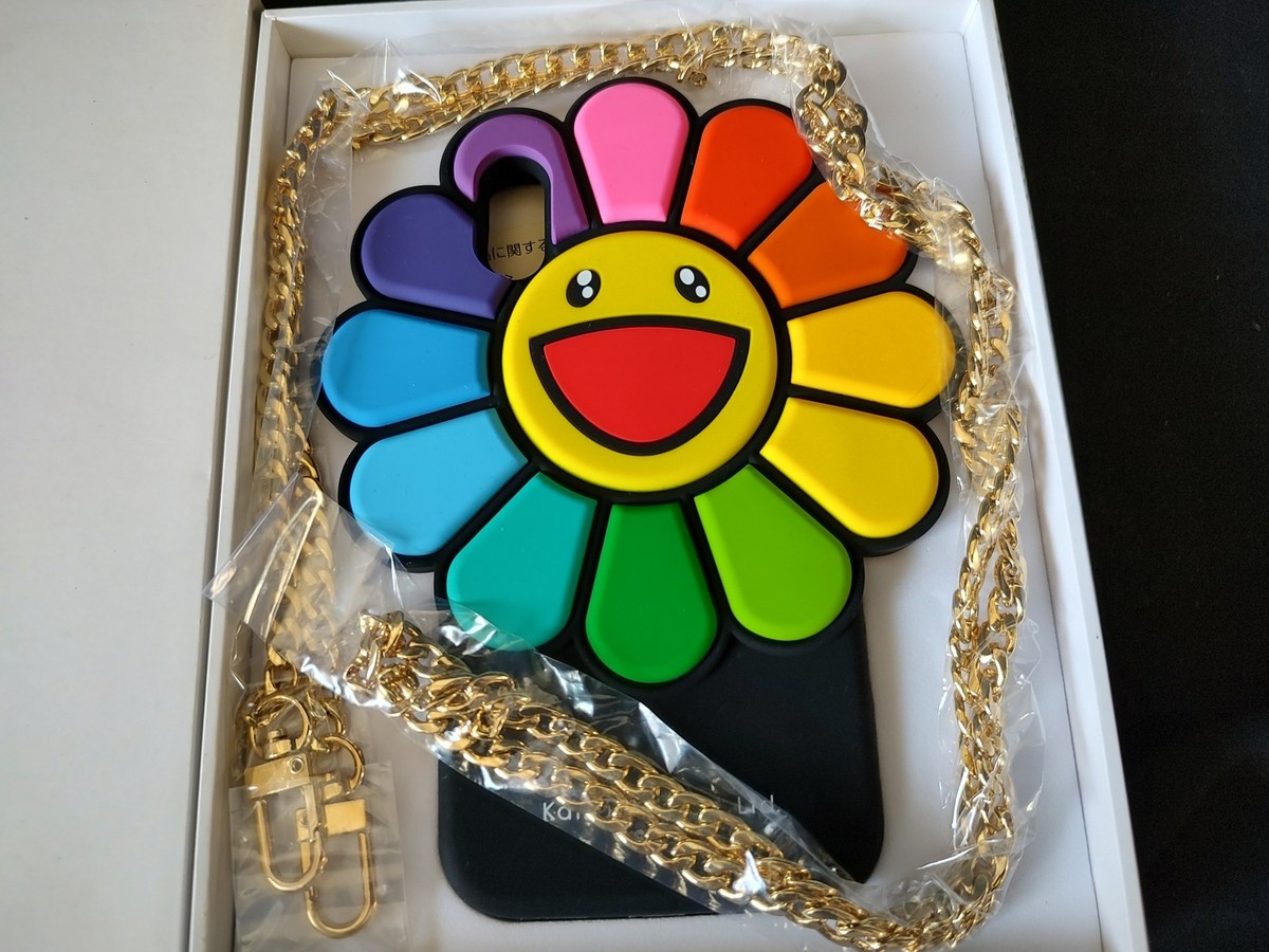 kaikaikiki iphoneXRケース Domestic genuine Takashi Murakami kaikai kiki flower silicon