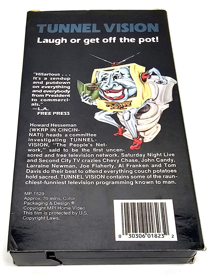 Tunnel Vision VHS 1989 MPI Like New - Image 4 of 4